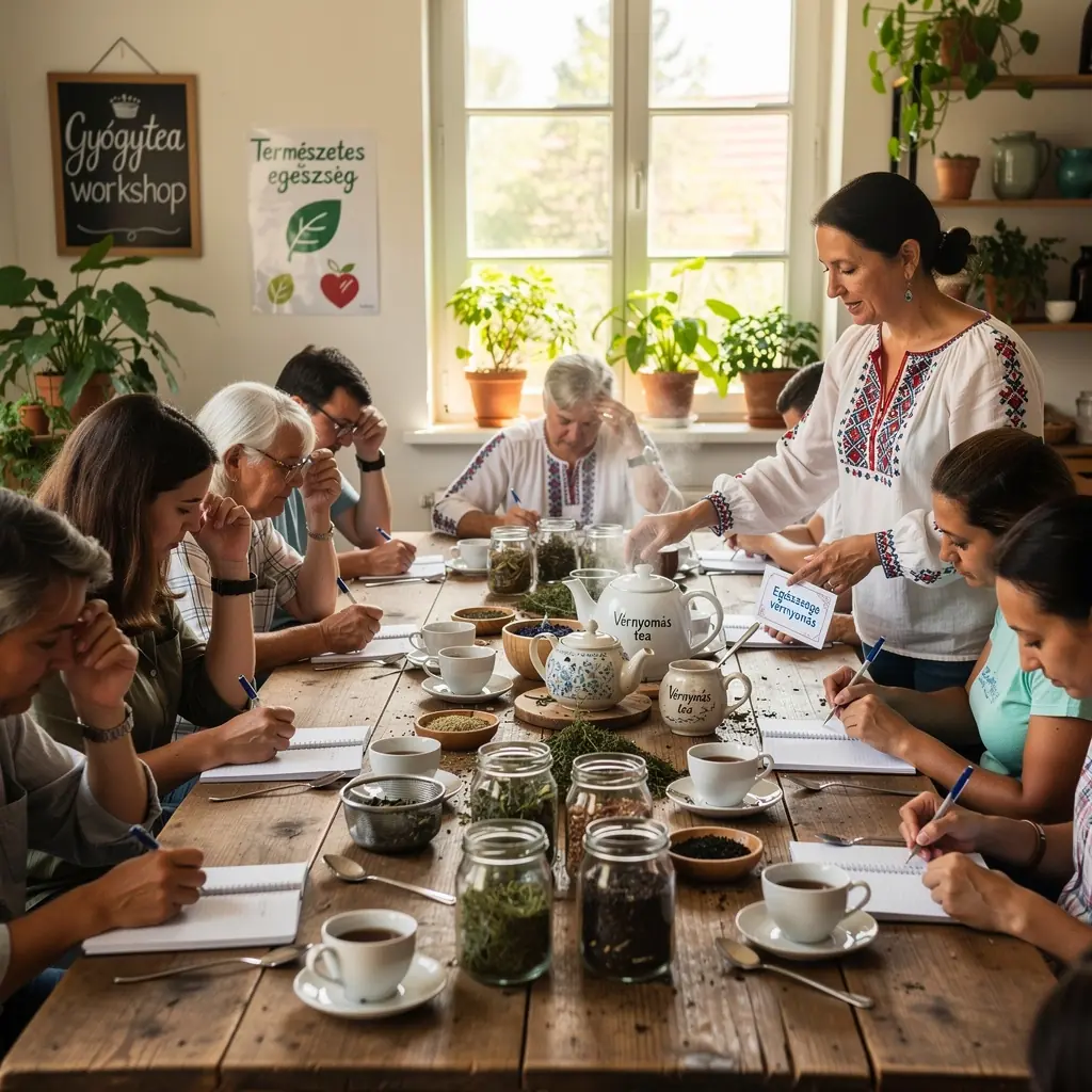 Egy útmutató a különböző teák és hatásaik bemutatására a vérnyomásra.
